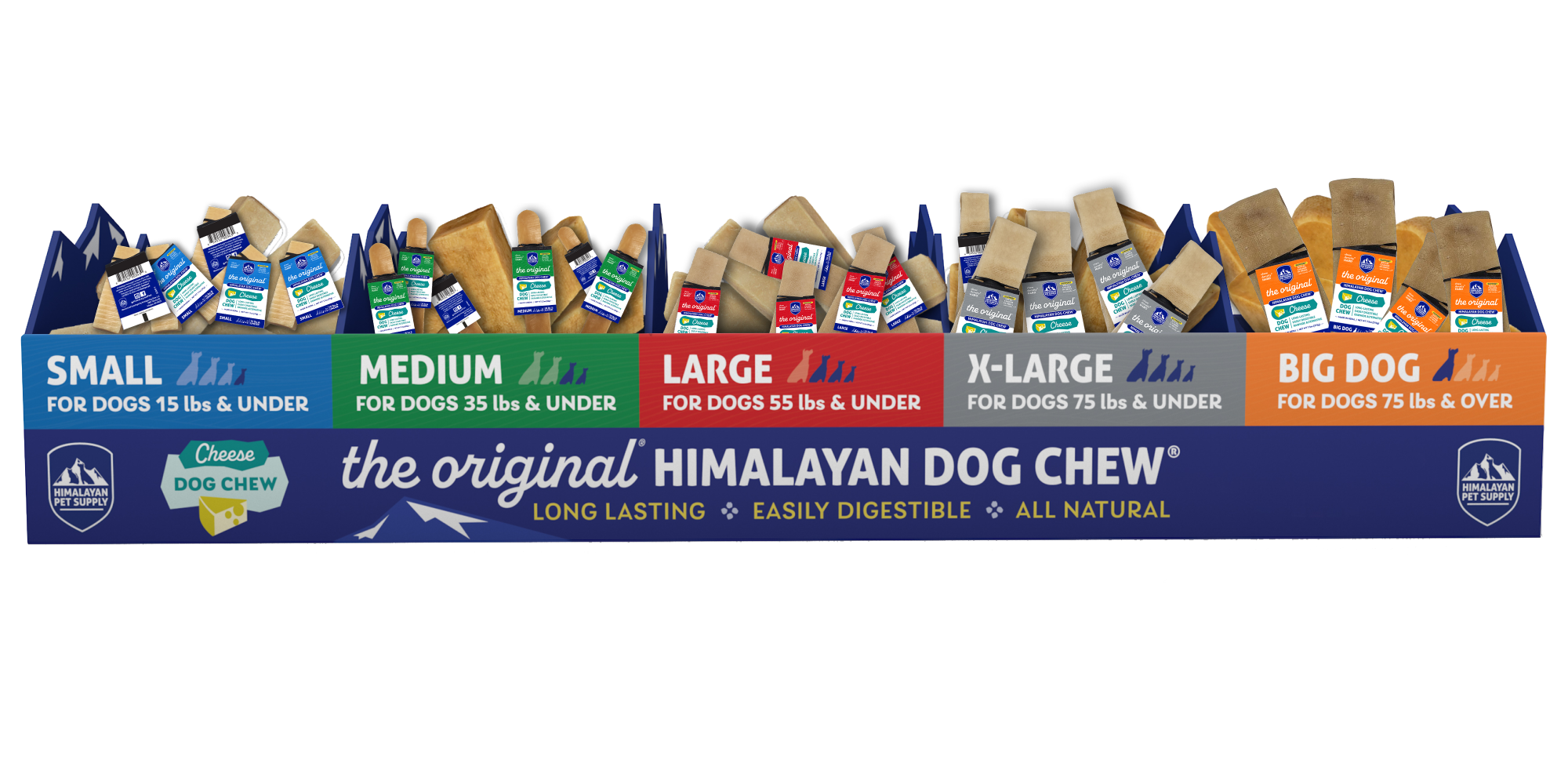 HIMALAYAN PET SUPPLY INTRODUCES INNOVATIVE BULK CHEW DISPLAY FOR NEIGHBORHOOD PET STORES