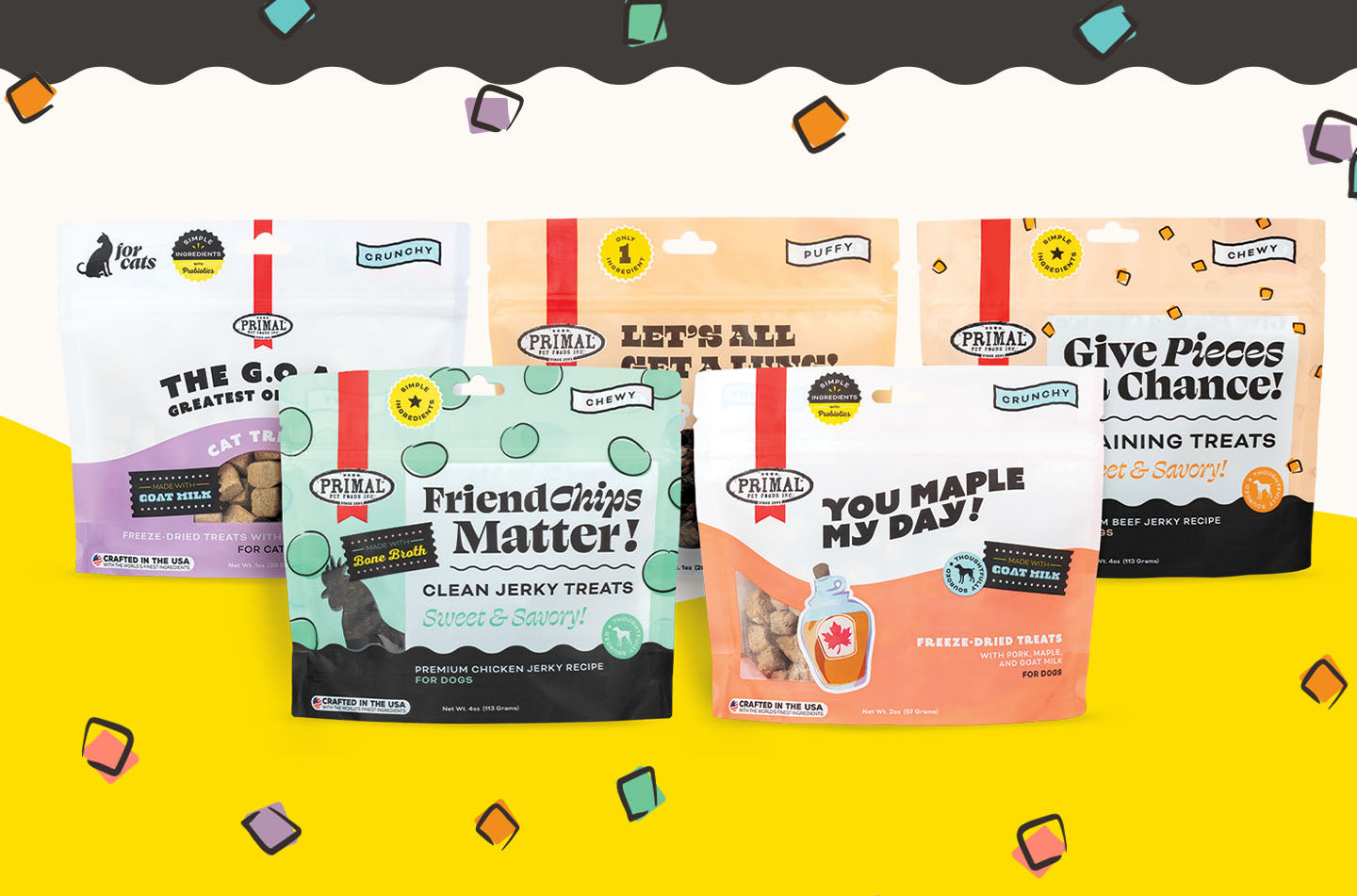 Primal Pet Foods Introduces Exciting New Lineup Of Treats
